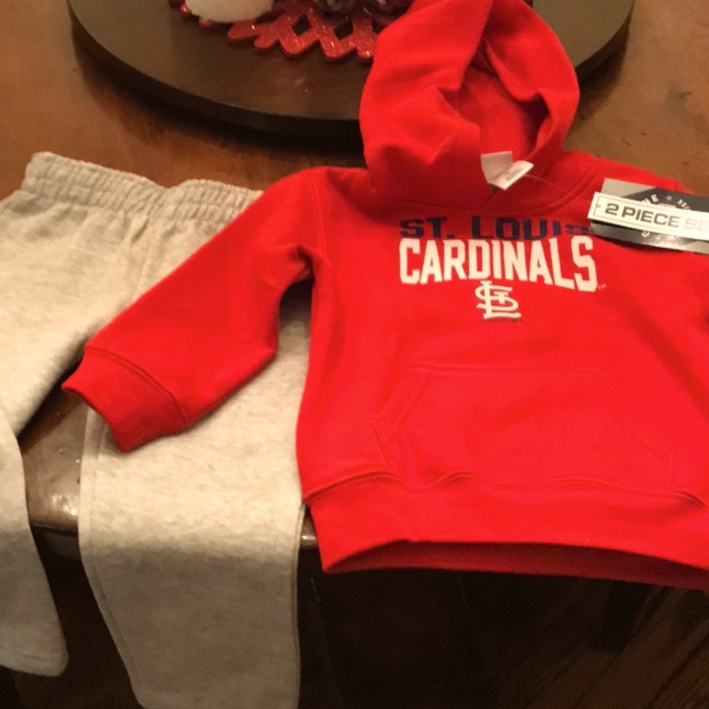 St. Louis Cardinals fleece hoodie and pants set